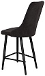 стул Клэр полубарный нога черная 600 (Т190 горький шоколад)