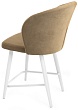 стул Коко полубарный-мини нога белая 500 (Т184 кофе с молоком)