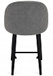 стул Капри-5 ПОЛУБАРНЫЙ-МИНИ нога черная 500 (Т180 светло-серый)