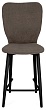 стул Чинзано полубарный нога черная 600 (Т173 капучино)