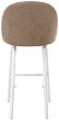 стул Капри-5 БАРНЫЙ нога белая 700 (Т184 кофе с молоком)